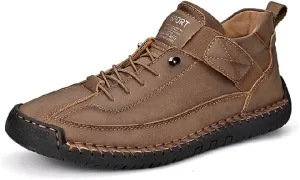 Asifn Mens Business Casual Shoes Comfortable Fashion Sneakers Lightweight Hiking Shoes Breathable Outdoor Shoes