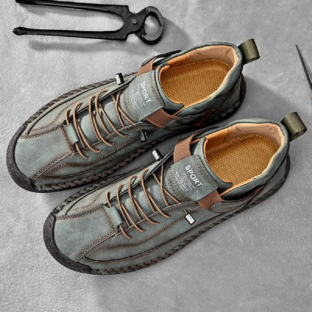 Asifn Mens Business Casual Shoes Comfortable Fashion Sneakers Lightweight Hiking Shoes Breathable Outdoor Shoes