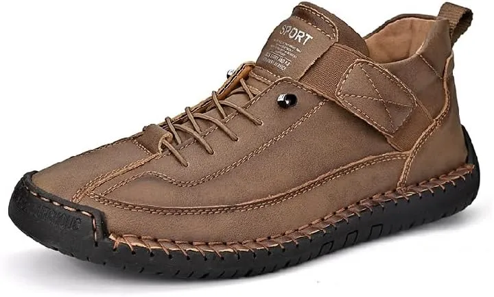 Asifn Mens Business Casual Shoes Comfortable Fashion Sneakers Lightweight Hiking Shoes Breathable Outdoor Shoes