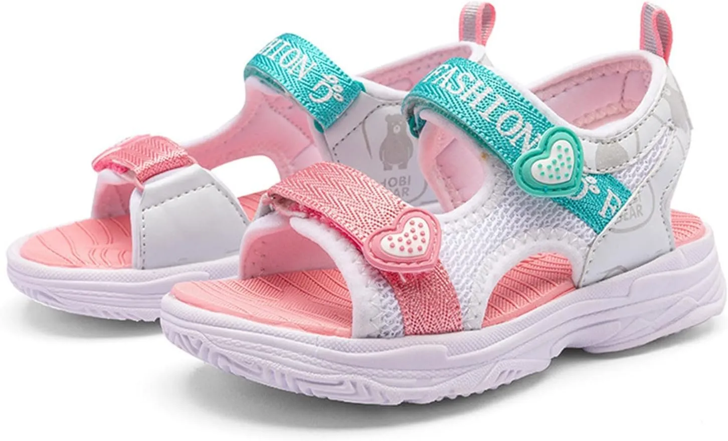 Athletic Sandals for Girls Outdoor Hiking Sandals Summer Beach Adjustable Strap Sport Sandal Little Boy Sandals