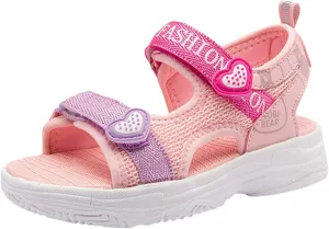 Athletic Sandals for Girls Outdoor Hiking Sandals Summer Beach Adjustable Strap Sport Sandal Little Boy Sandals