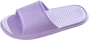 Bath Slippers Shower Shoes for Living Room Pool Beach Spa Public Showers Pillow Slippers for Women and Men
