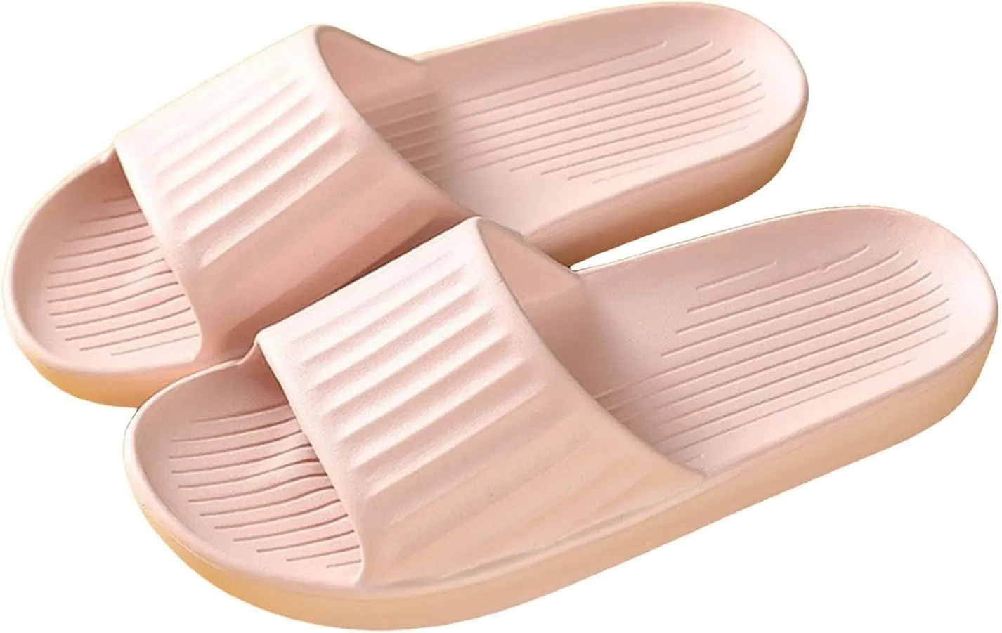 Bathroom Slippers Men's Athletic Outdoor Sandals Slides Shower Shoes Quick Drying Sandals Indoor and Outdoor
