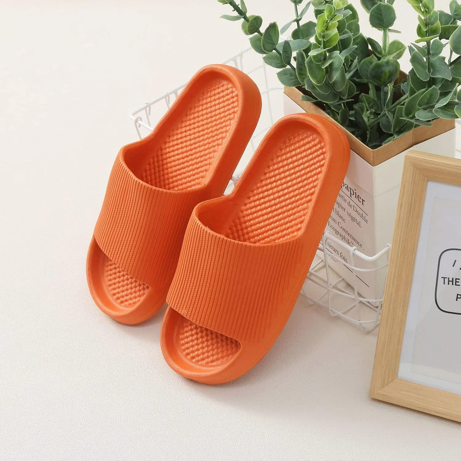 Bathroom Slippers Shower Shoes Shower Sandals for Gym Spa Pool Bathroom Slippers for Men Women Home Slides