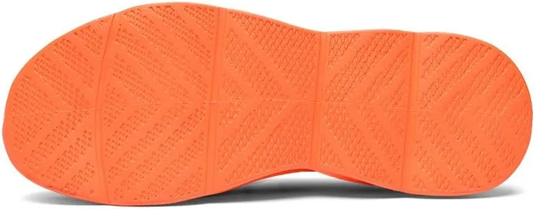 Big Size Comfy Running Shoes Breathable Men's Woven Knit Running Shoes - Shock Absorption Comfy Non Slip Lace Up Sneakers for Outdoor Activities