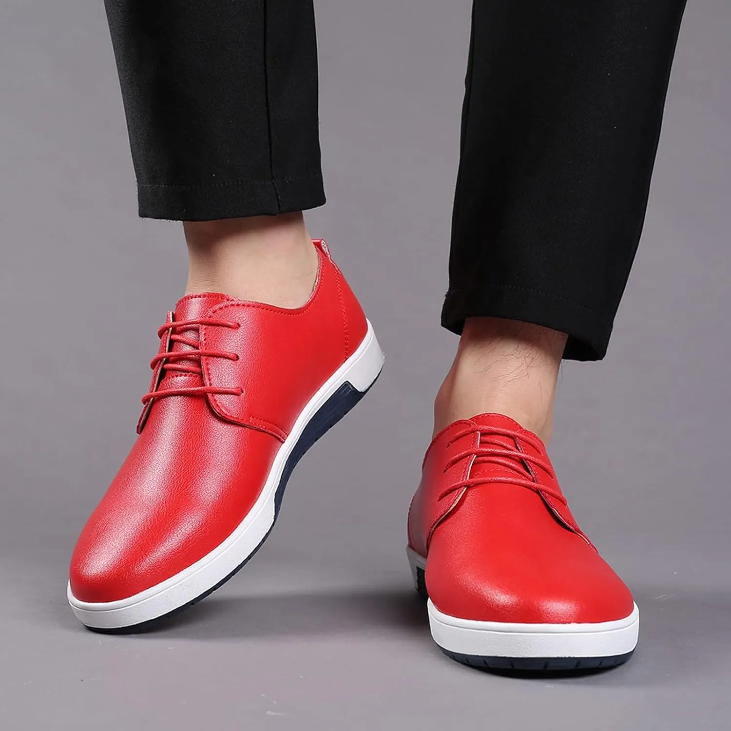 Black Formal Dress Shoes for Men Summer Style Men's Breathable Comfortable Business Lace Up Men's Casual Oxford Shoes