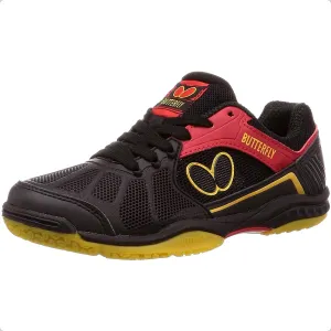 Butterfly Lezoline Rifones Shoes - Table Tennis Shoes for Men or Women - Athletic Support, Flexibility, Shock Absorbing Cushion, Gripping Ping Pong Shoe