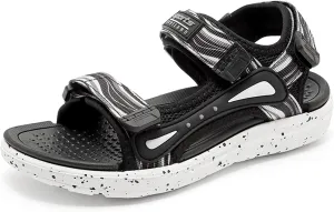 CERYTHRINA Kids Water Sandal Adjustable Strap Open Toe Sport Sandals for Boys Youth