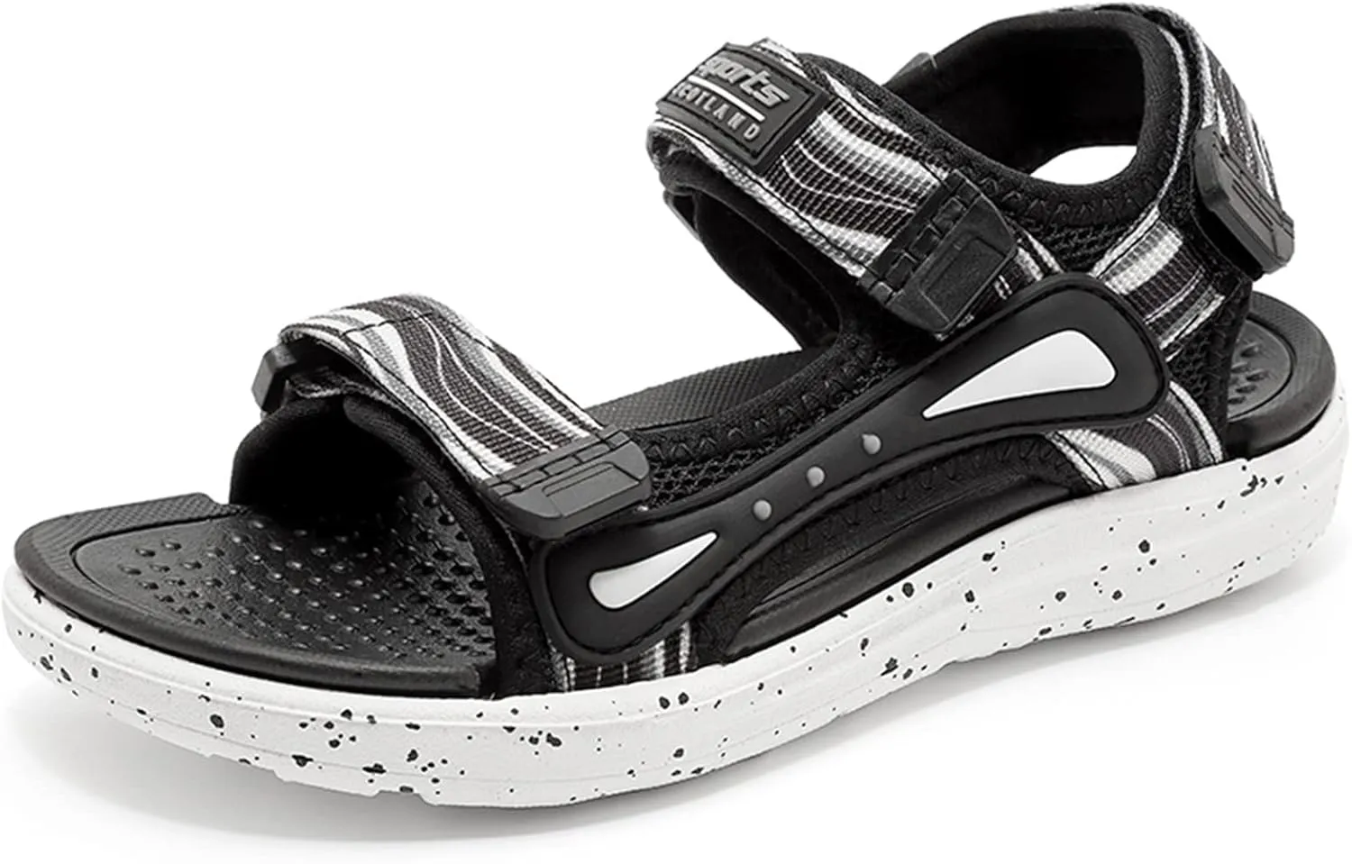 CERYTHRINA Kids Water Sandal Adjustable Strap Open Toe Sport Sandals for Boys Youth