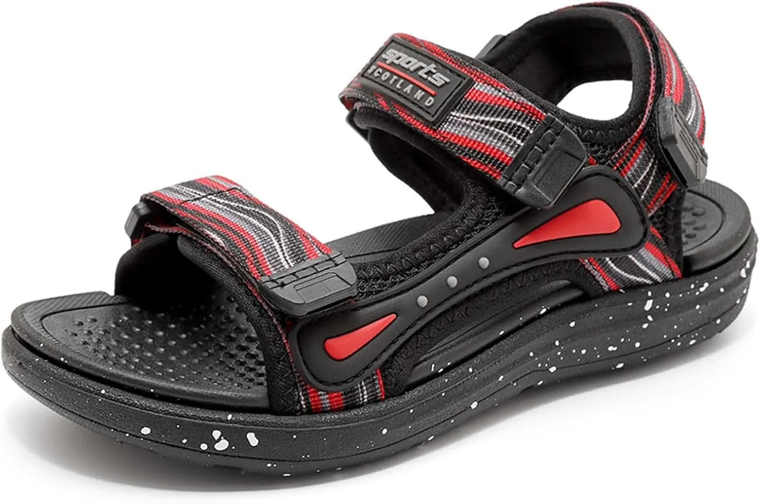 CERYTHRINA Kids Water Sandal Adjustable Strap Open Toe Sport Sandals for Boys Youth