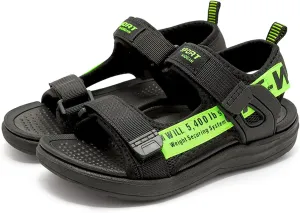 CERYTHRINA Kids Water Sandal Adjustable Strap Open Toe Sport Sandals for Boys Youth