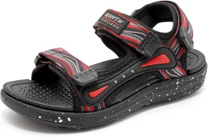 CERYTHRINA Kids Water Sandal Adjustable Strap Open Toe Sport Sandals for Boys Youth