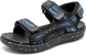 CERYTHRINA Kids Water Sandal Adjustable Strap Open Toe Sport Sandals for Boys Youth