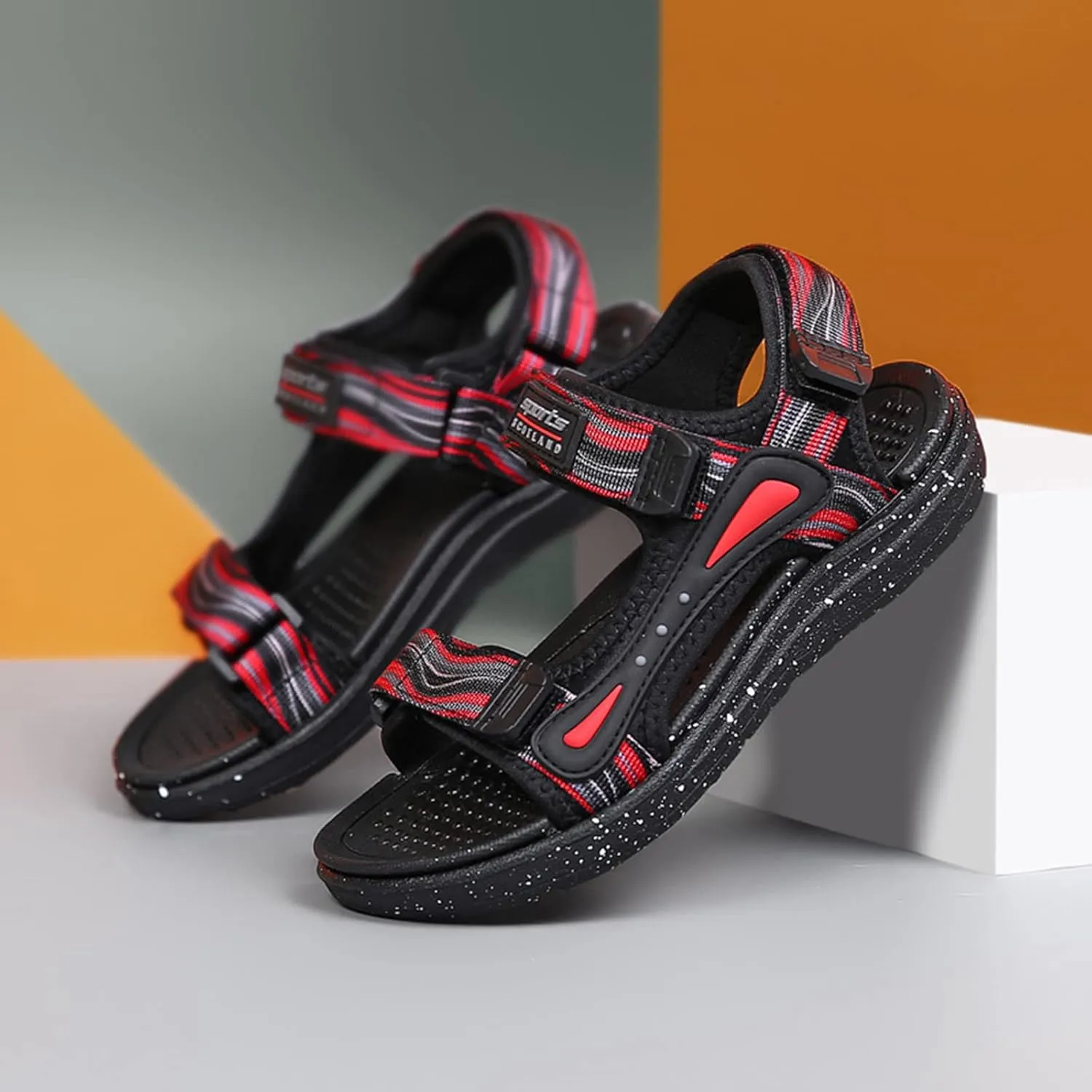 CERYTHRINA Kids Water Sandal Adjustable Strap Open Toe Sport Sandals for Boys Youth