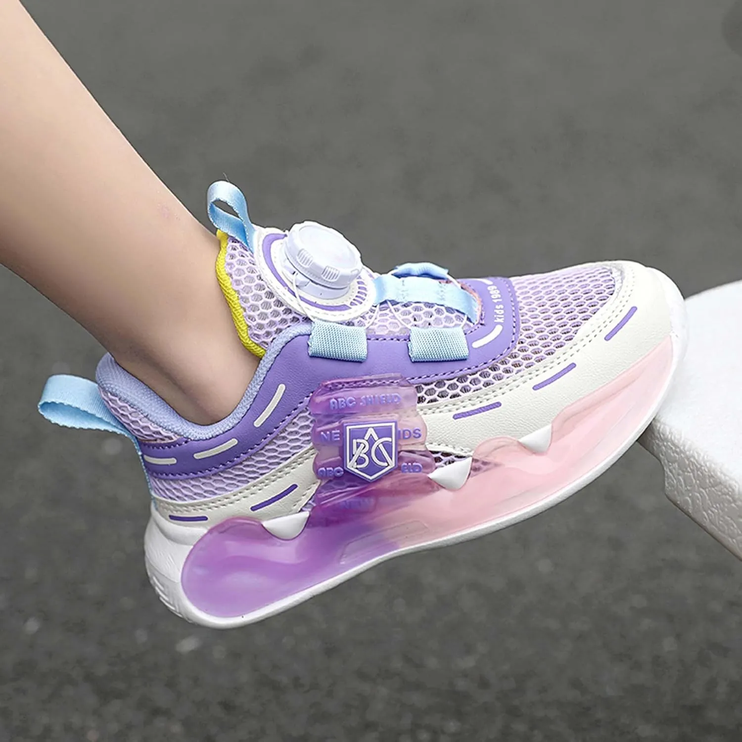 Children's Sports Shoes Boys Girls Running Tennis Shoes Sports Casual Shoes Indoor Outdoor Training Basketball Sneakers Outdoor Casual Walking Shoes