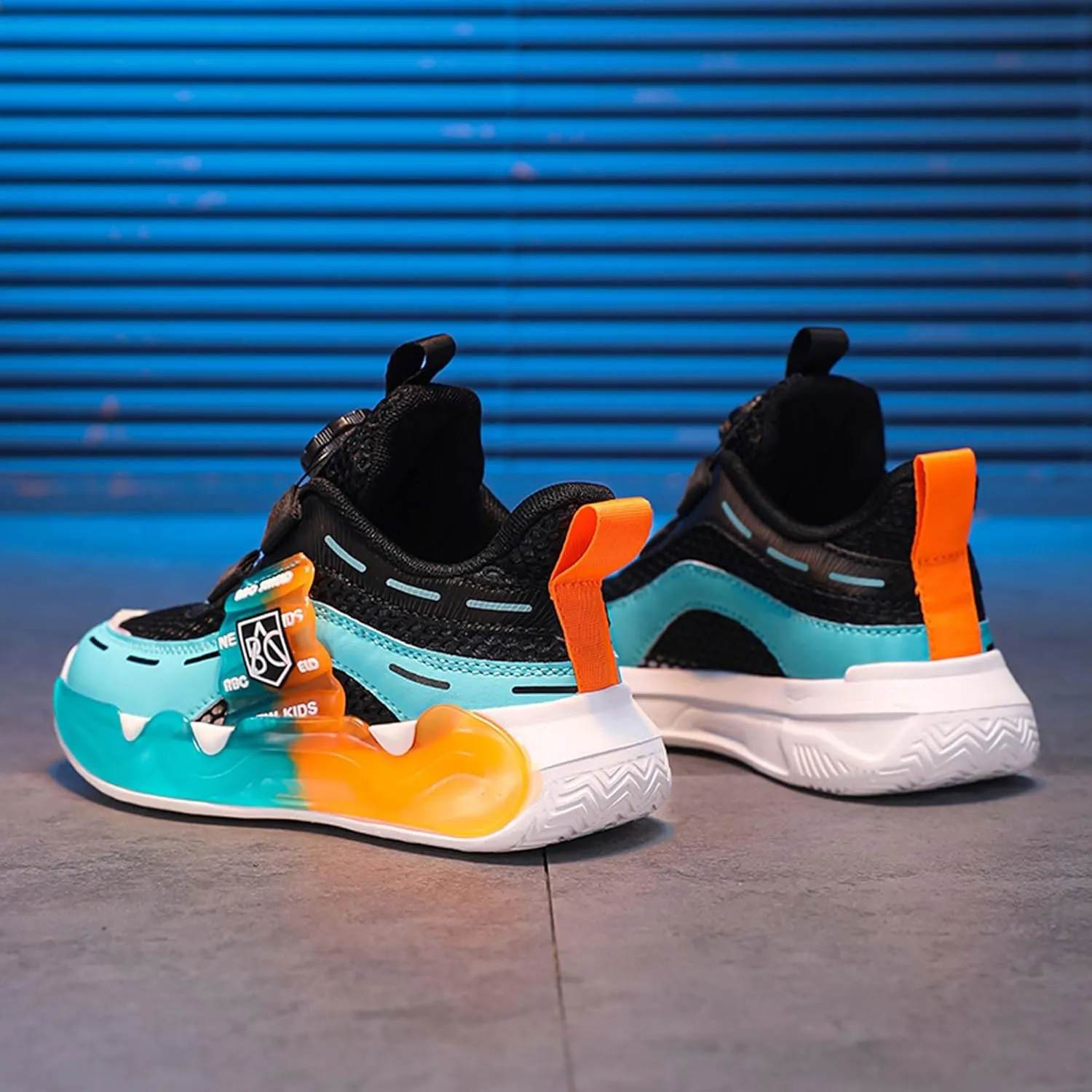 Children's Sports Shoes Boys Girls Running Tennis Shoes Sports Casual Shoes Indoor Outdoor Training Basketball Sneakers Outdoor Casual Walking Shoes
