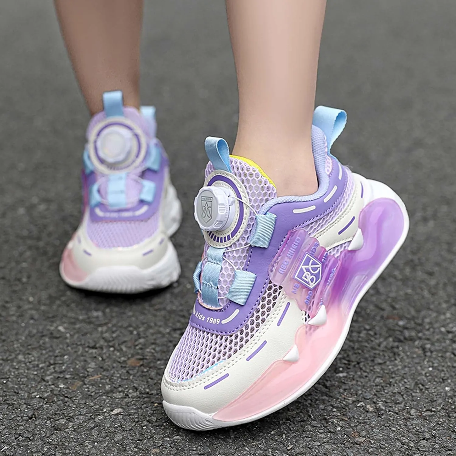 Children's Sports Shoes Boys Girls Running Tennis Shoes Sports Casual Shoes Indoor Outdoor Training Basketball Sneakers Outdoor Casual Walking Shoes