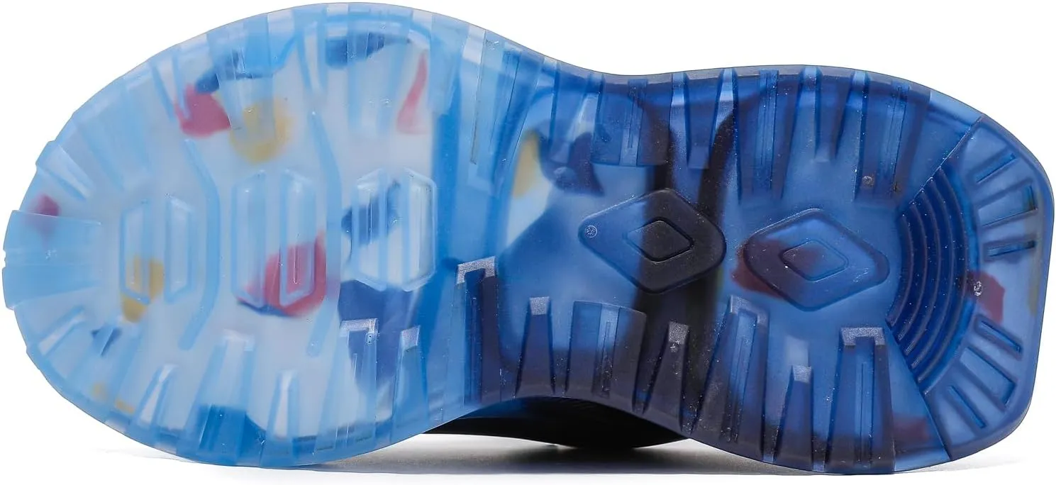 Children's Spring and Autumn Rotating Buckle, Easy to Wear and Breathable Mesh Upper and Shock Absorbing Outsole Sports Shoes