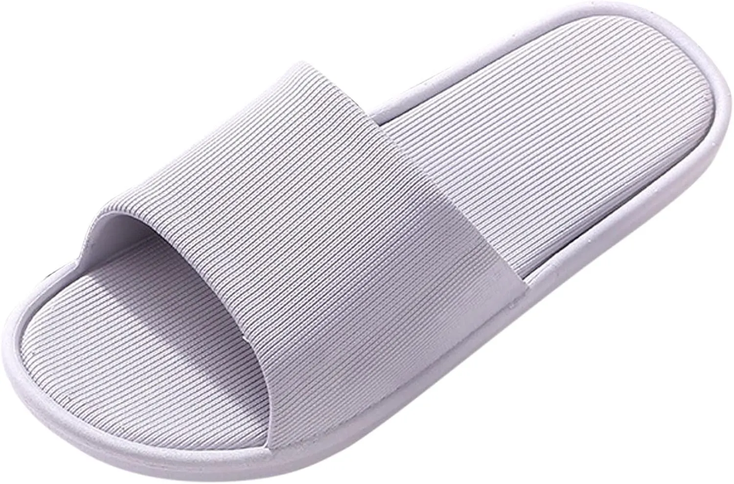 Cloud Slides Mens Quick Drying Shower Slippers with Open Toe Non Slip Summer Bathroom Indoor House Slippers with Drain Holes