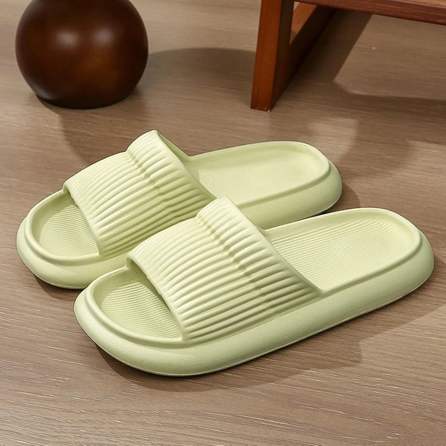 Cloud Slides Shower Shoes for Living Room Pool Beach Spa Public Showers Pillow Slippers for Women and Men