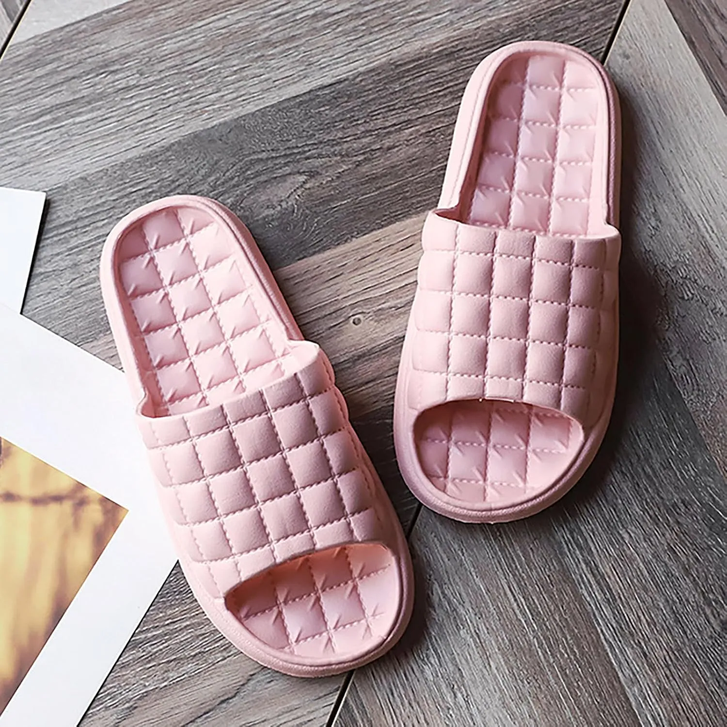 Cloud Slides Shower Shoes with Drainage Holes House Slippers Eva Anti-Slip Indoor & Outdoor Kids Slippers