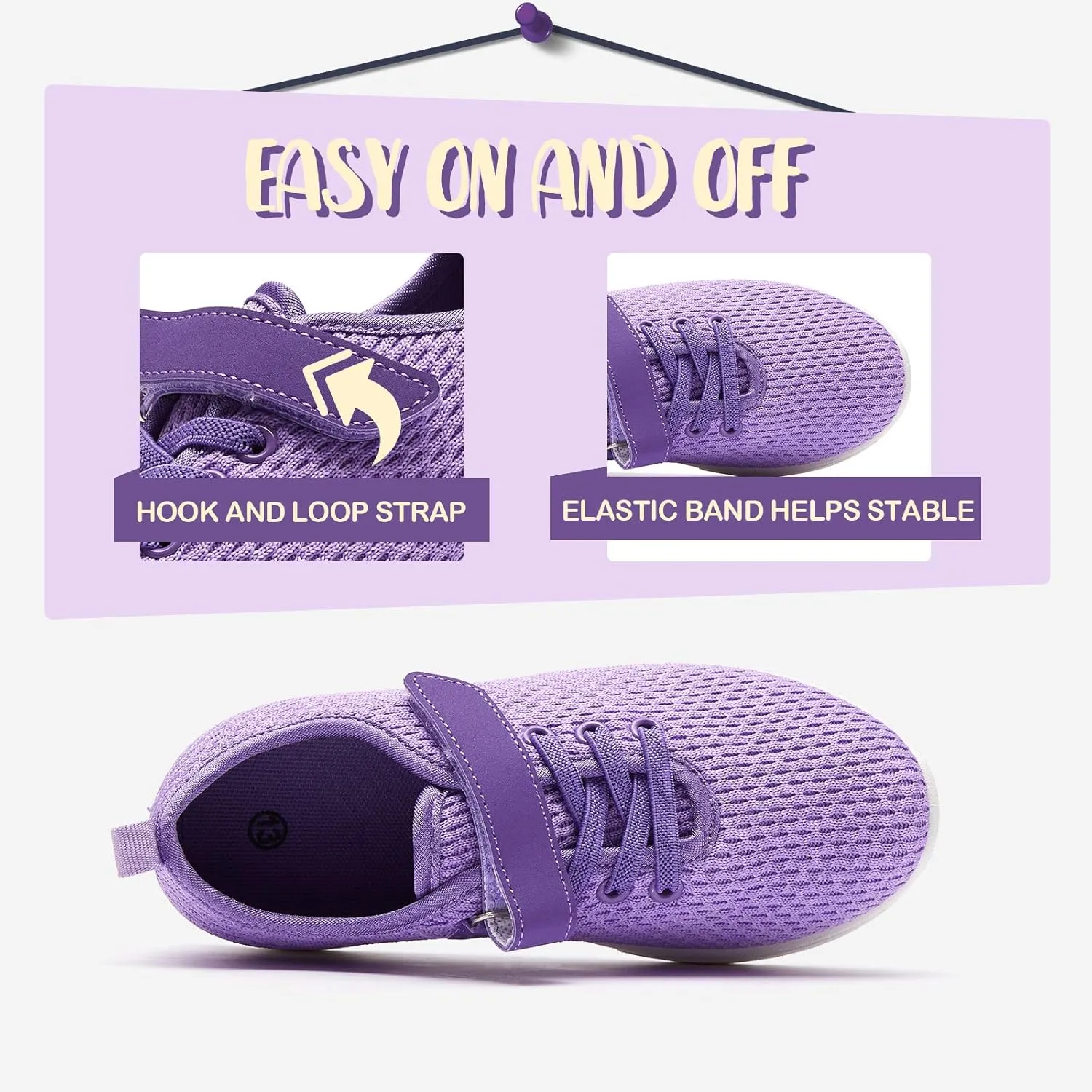 COASIS Toddler Shoes Boys Girls Sneakers, Comfortable Running Tennis Athletic Shoes for Little Kid/Big Kid