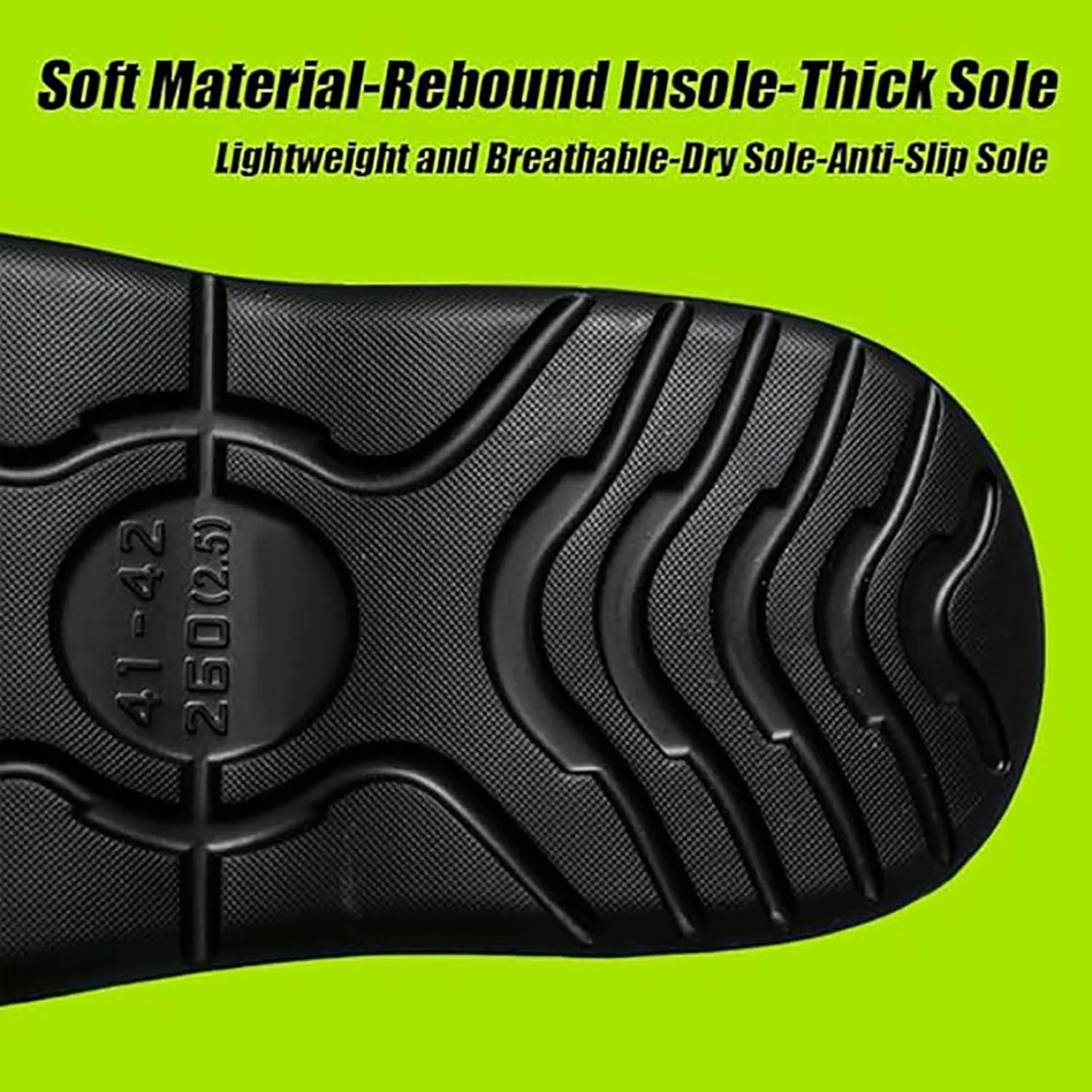 Comfortable Summer Flip Flops Eva Durable Shock-Absorbing and Non-Slip Outsole Arch Support Orthopedic Sandals Slip On Beach Shoes
