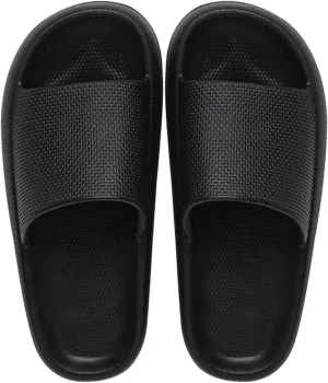 Couples Cloud Slides Home Bathing Slippers Soft Memory Foam Slippers Summer Beach Slip on for Men Size 12