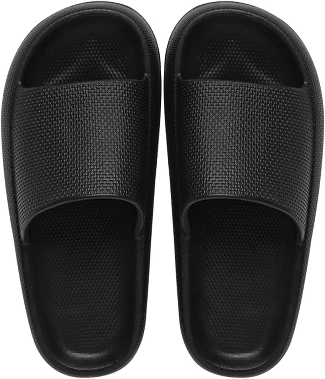 Couples Cloud Slides Home Bathing Slippers Soft Memory Foam Slippers Summer Beach Slip on for Men Size 12