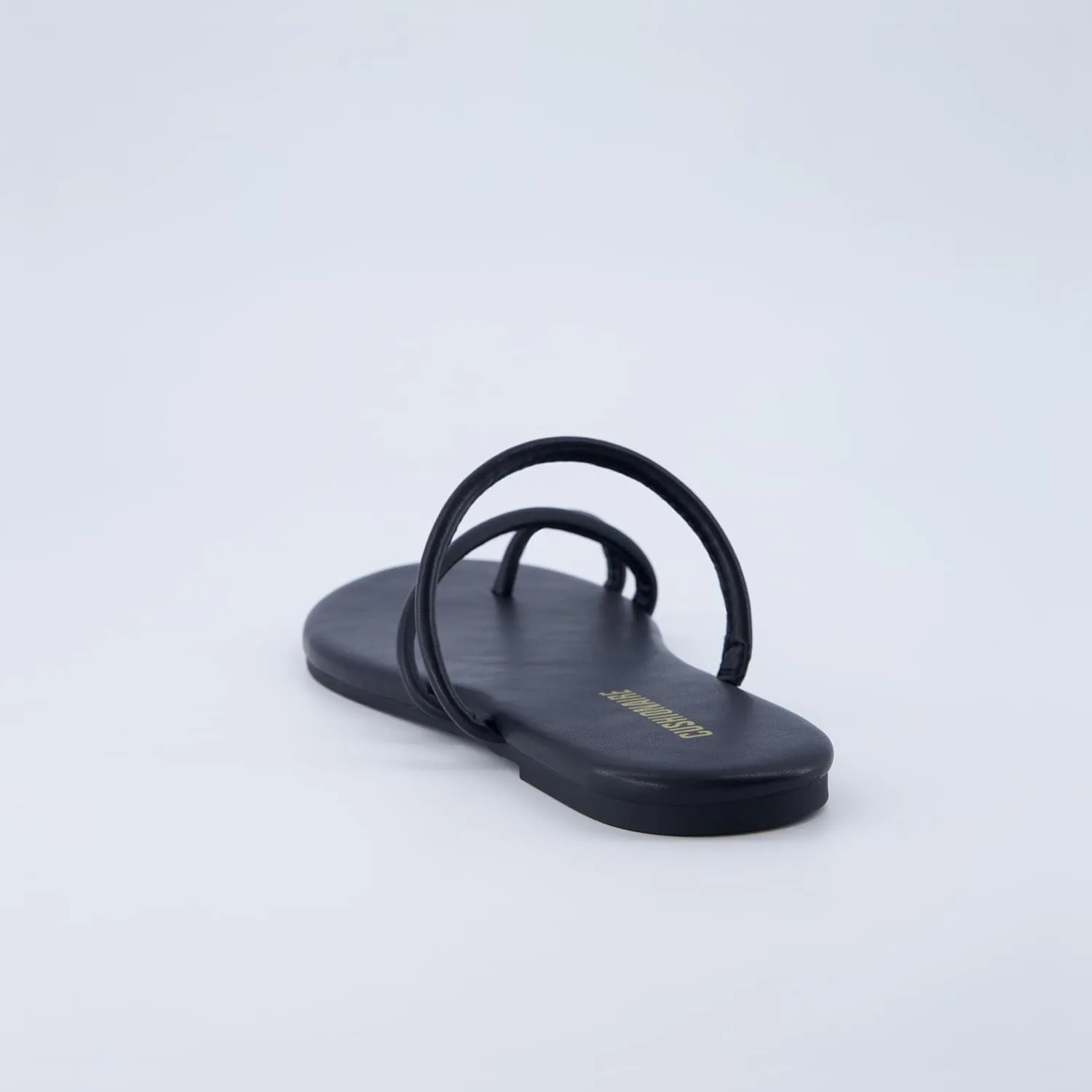 CUSHIONAIRE Resort Womens Minimalist Strappy Sandals  Lightweight Summer Flat Sandals with Cushioned Footbed