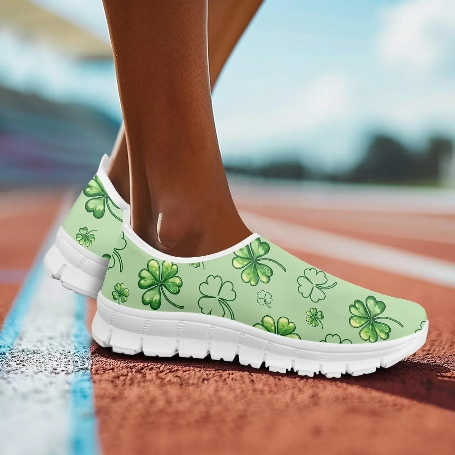Doojoayie Slip On Walking Shoes for Women Comfy Workout Casual Shoes Holiday