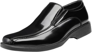 Dress Shoes for Men Men's Leather Slip-On Dress Shoes Classic Casual Loafers for Weddings Business