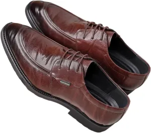 Dress Shoes for Men Men's Pointed Toe Patent Leather Dress Shoes Stylish Business Office Footwear
