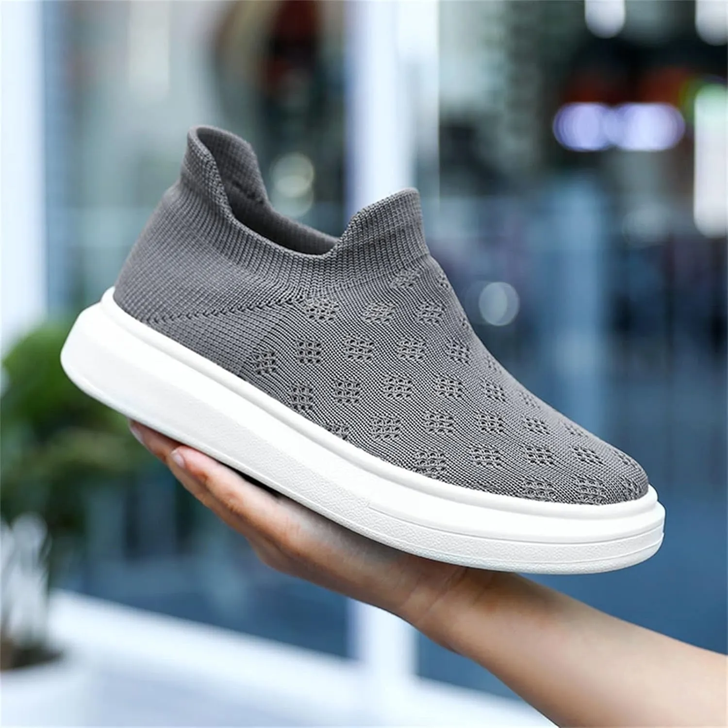 EnJoCho Boys Casual Shoes Boys Mesh Lightweight Breathable Fashion Casual Shoes Sneakers Slip On Outdoor Sports Shoes