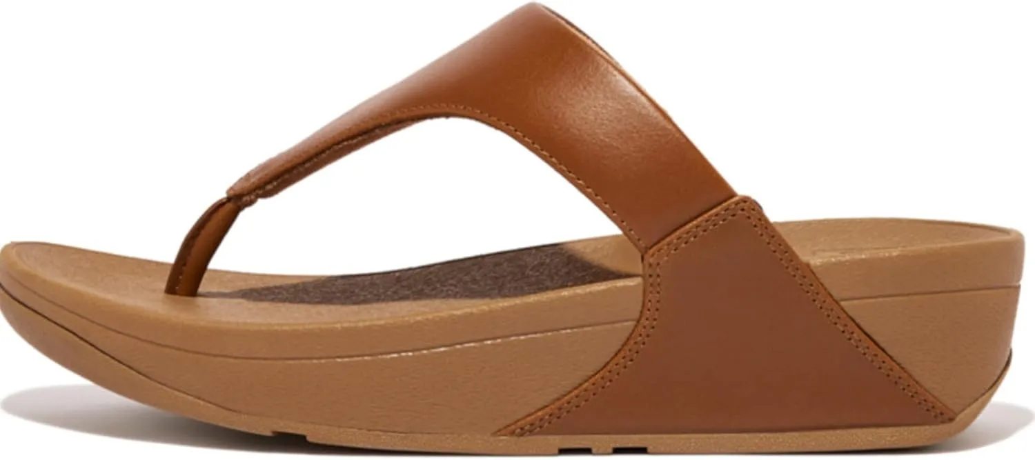 FitFlop Women's Lulu Toe Post Leather Flip-Flop Sandal