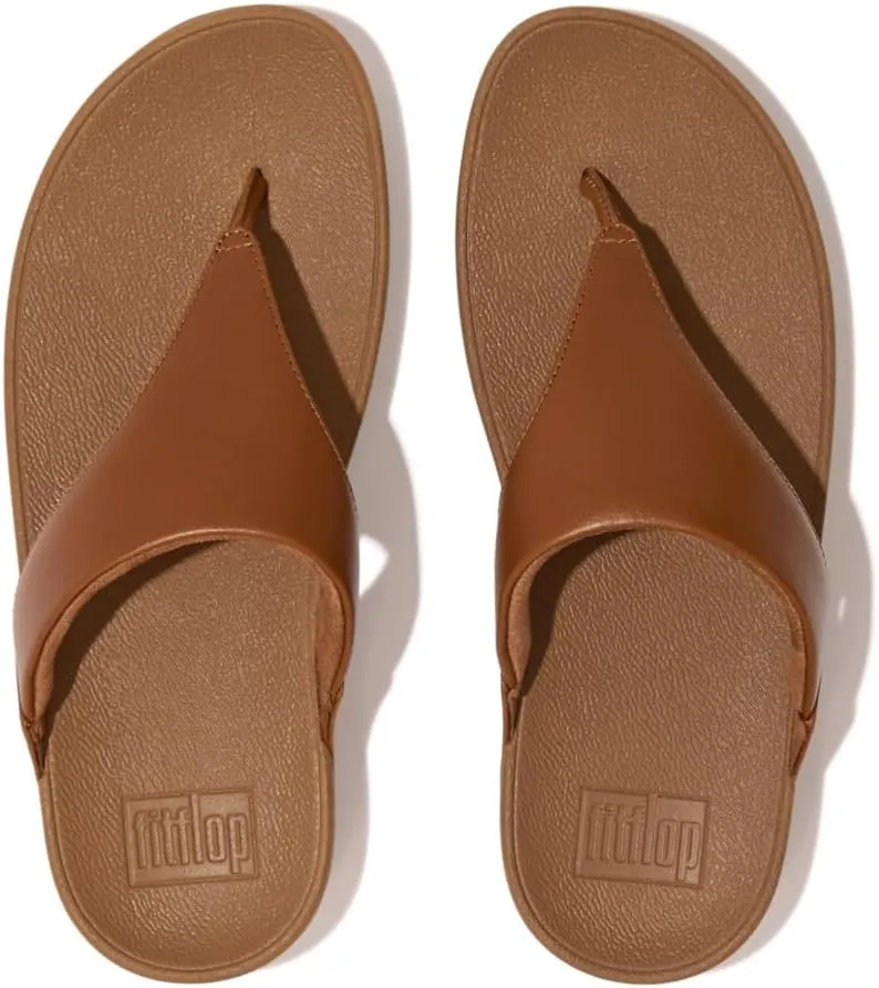 FitFlop Women's Lulu Toe Post Leather Flip-Flop Sandal