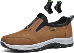 Hiking Shoes for Men and Women,Non-Slip Wear-resistants Rubber Sole Supportive Ankle Breathable and Waterproof Mountain Hiking Shoes Suitable for Multiple Terrains