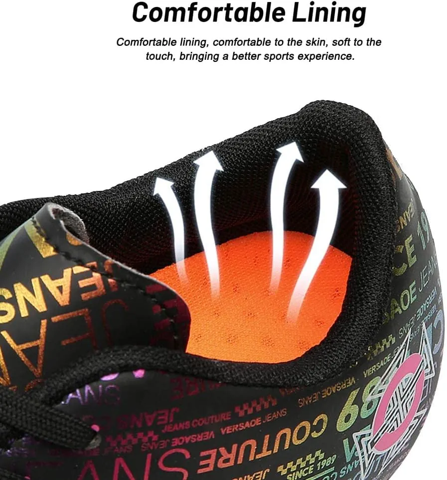 Maylrvjv Men's Women's Track and Field Shoes Racing Jumping Sprint Sneakers Professional Running Spikes Athletic Shoes