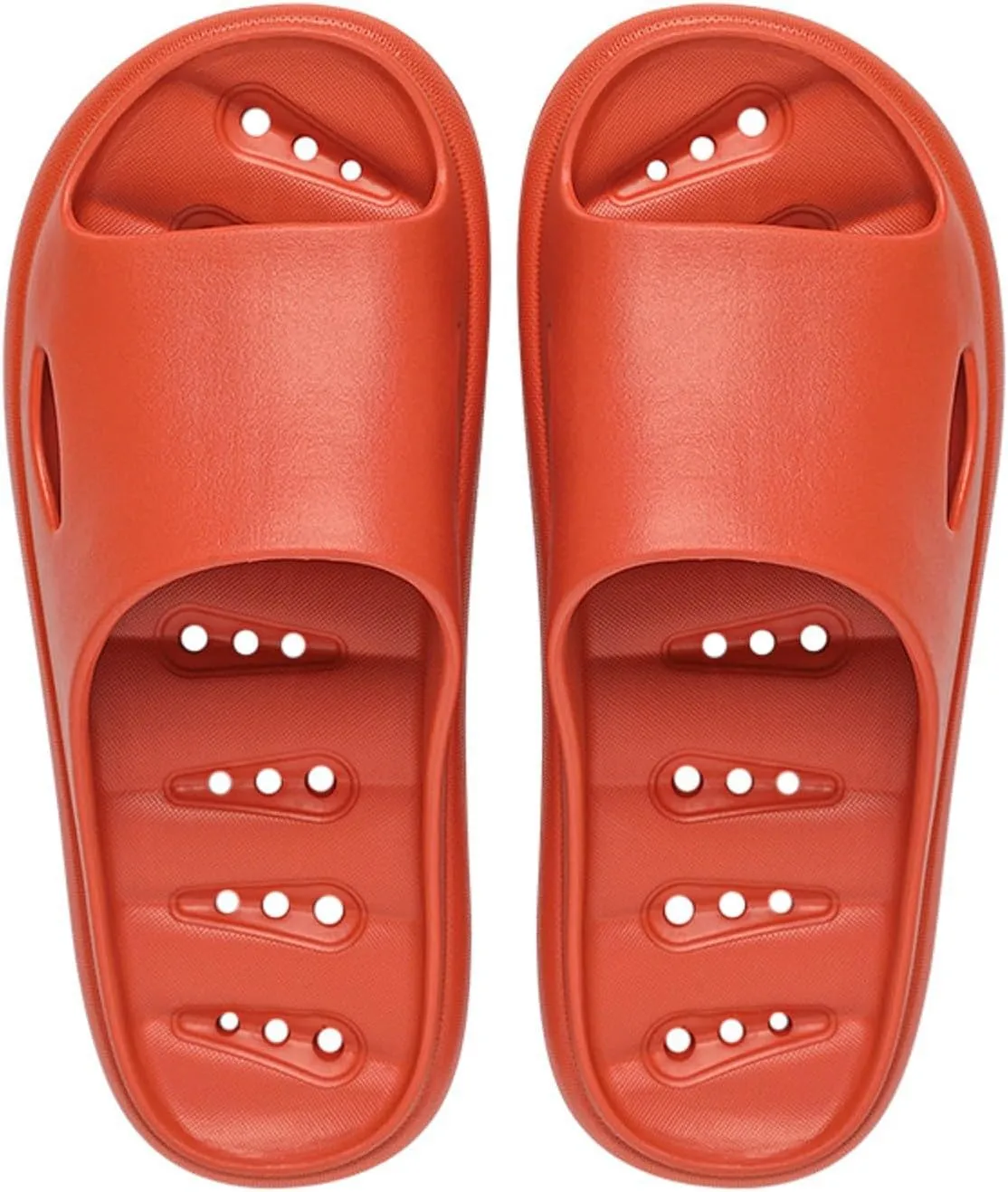 Men and Women Same Couples Quick Drying Slip Leakage Thick Soled Soft Soled Solid Color Home S for Women Slippers Size 9