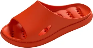 Men and Women Same Couples Quick Drying Slip Leakage Thick Soled Soft Soled Solid Color Home S for Women Slippers Size 9