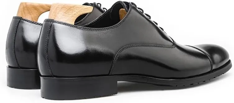 Men Formal Shoes, Leather Business Casual Shoes Men Dress Office Luxury Shoes Male Breathable Oxfords