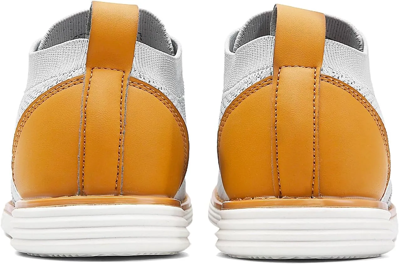 Men's Casual Shoes Comfortable Comfy Mesh Sneakers for Men Lightweight Dress Sneakers Fashion Walking Oxford