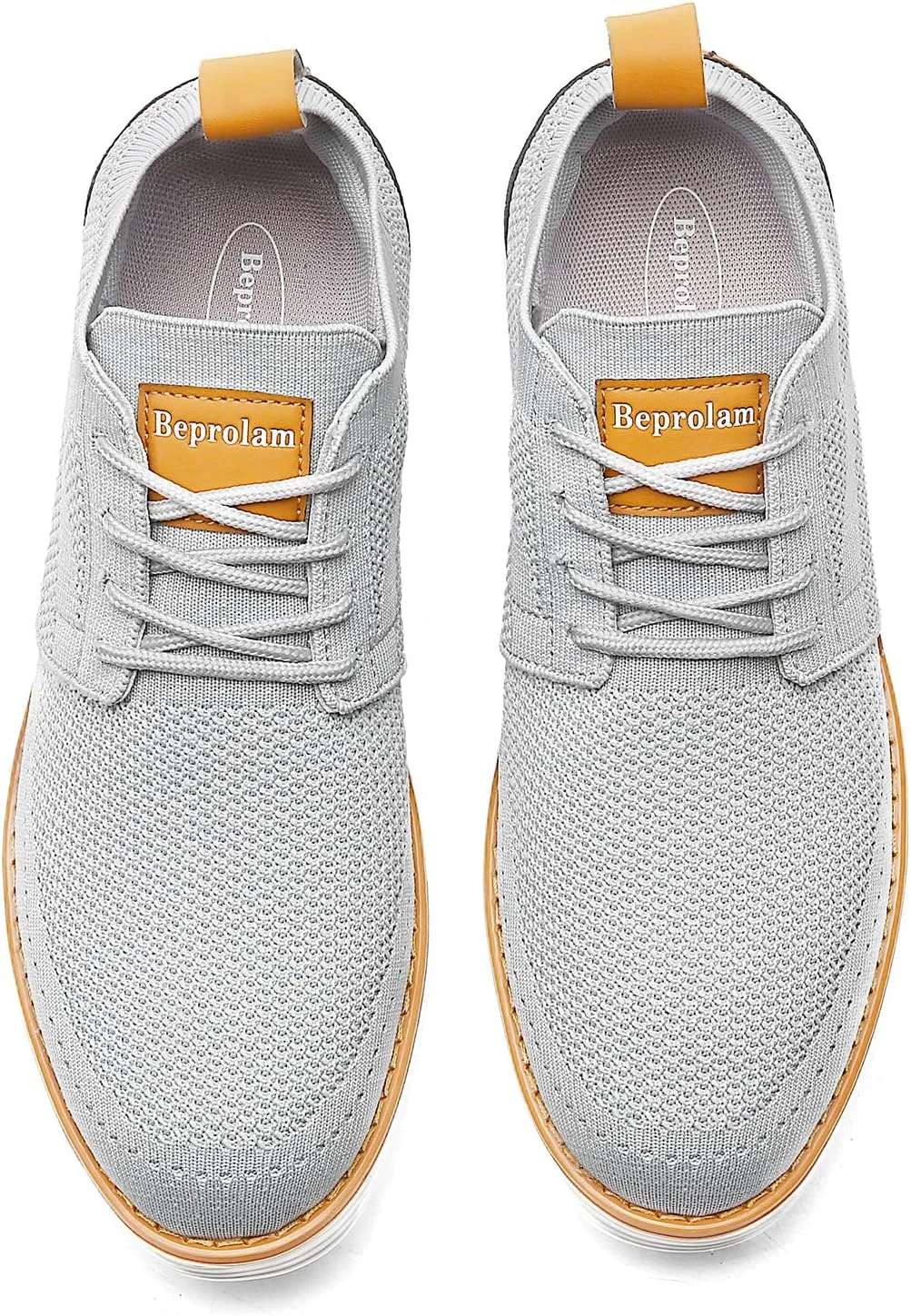 Men's Casual Shoes Comfortable Comfy Mesh Sneakers for Men Lightweight Dress Sneakers Fashion Walking Oxford
