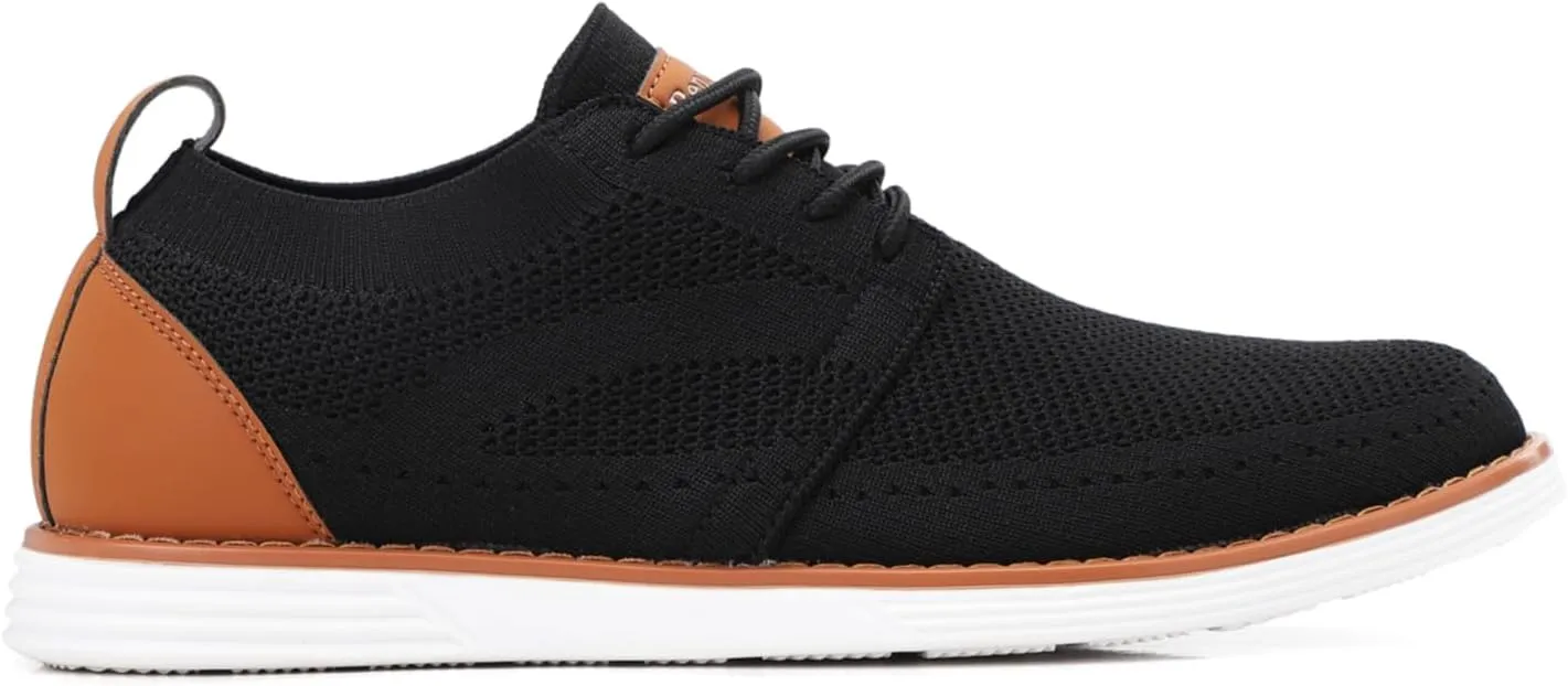 Men's Casual Shoes Comfortable Comfy Mesh Sneakers for Men Lightweight Dress Sneakers Fashion Walking Oxford