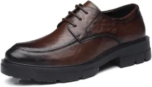 Mens Dress Shoes Luxury Breathable Elegant Slip On Loafer Leather Formal Business Casual Comfortable Dress Shoes