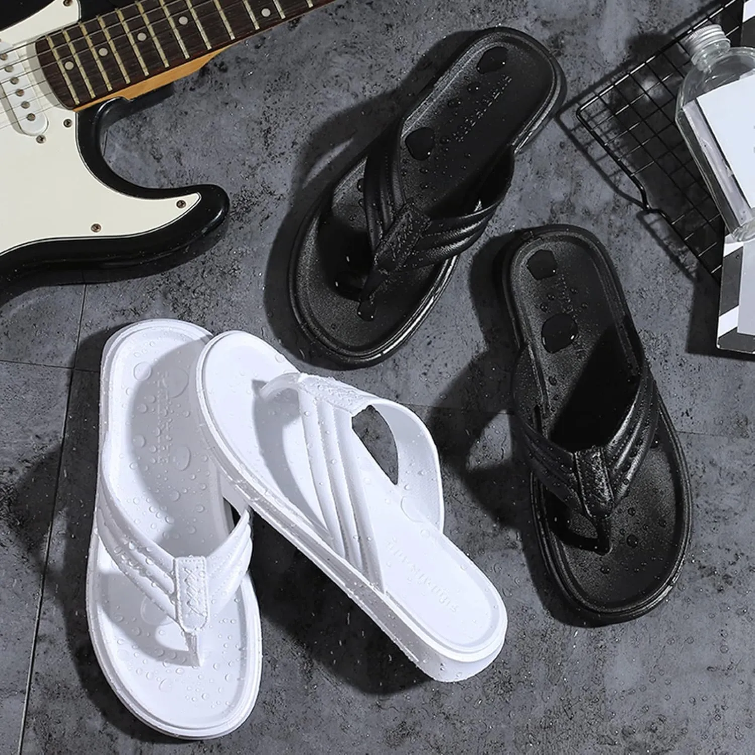 Men's Flip Flops Men's Flip Flops Thongs Sandals Comfort Slippers for Beach Sandals for Men Flip Flops for Men