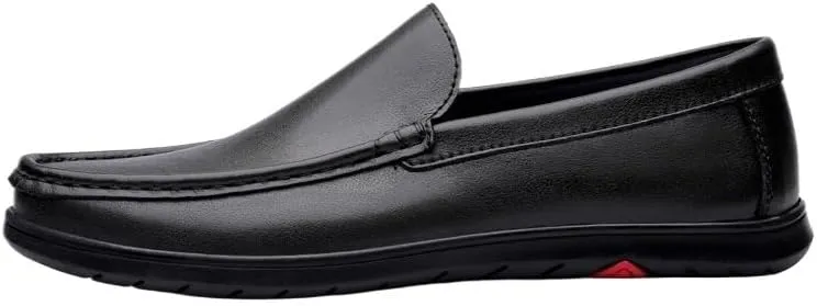 Men's Leather Loafers Fashionable Luxury Banquet Party Dress Shoes Comfortable Slip-On Moccasin Driving Loafers