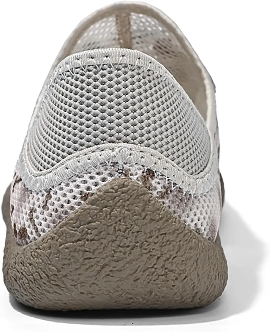 Men's Lightweight Mesh Casual Shoes, Quick-Dry Water Shoes, Breathable Outdoor Slip-Ons