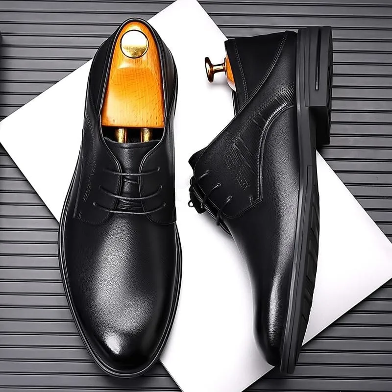 Men's Patent Leather Oxford Shoes Mens Wedding Business Office Dress Shoes Man Classic Lace-up Formal Tuxedo Derby Shoes(8)