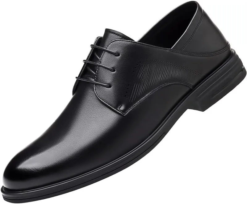 Men's Patent Leather Oxford Shoes Mens Wedding Business Office Dress Shoes Man Classic Lace-up Formal Tuxedo Derby Shoes(8)
